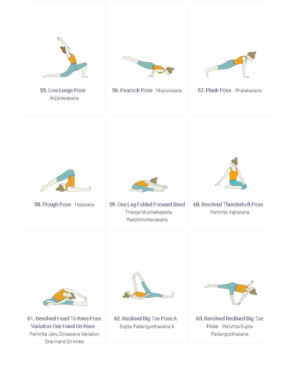 Wide Legged Forward Fold Pose Flow (Prasarita Padottanasana Vinyasa)  Variations - 86 variations of Wide Legged Forward Fold Pose Flow